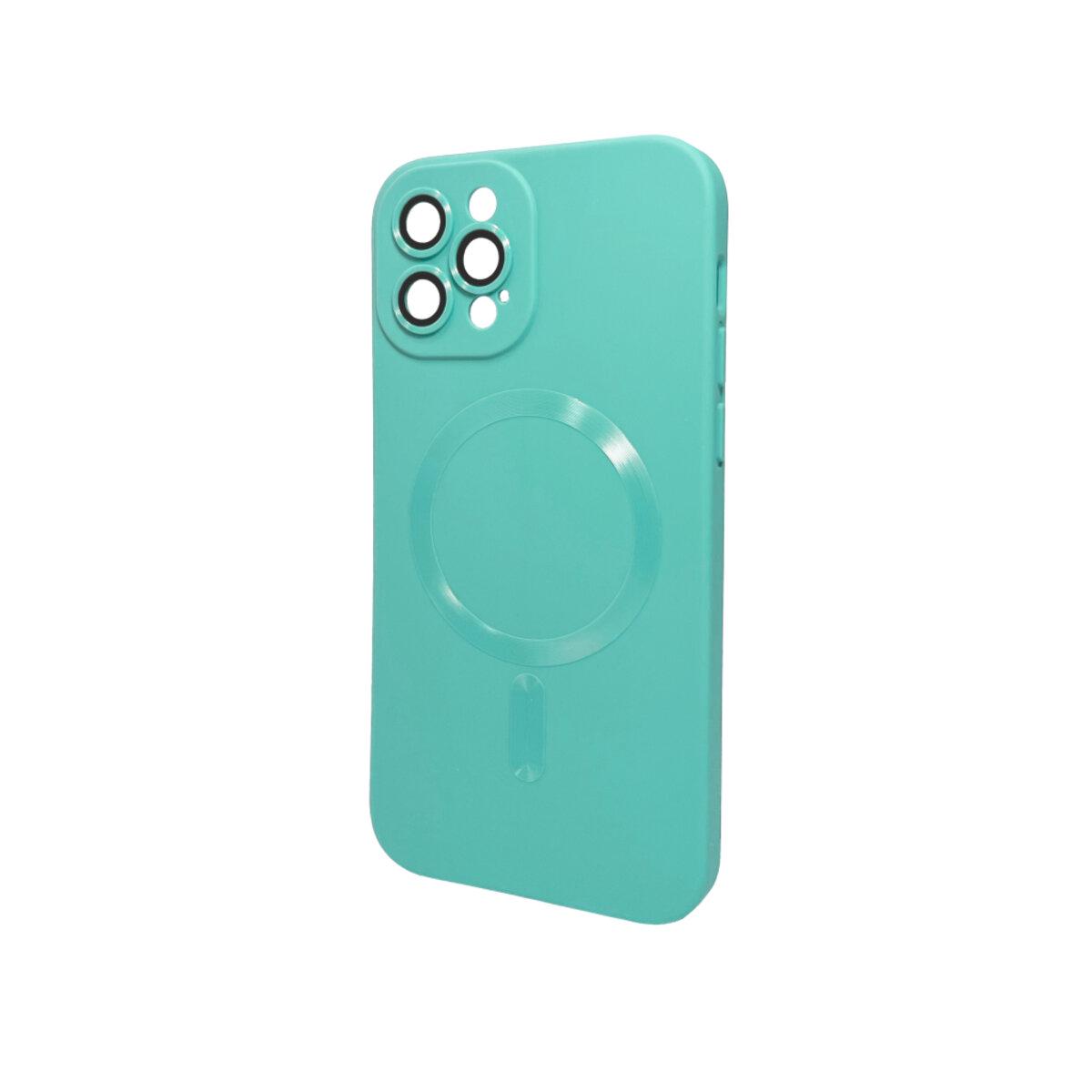 Противоударный чехол для Apple iPhone 12 Pro Cosmic Frame MagSafe Color / Light Green Противоударный чехол для Apple iPhone 12 Pro Cosmic Frame MagSafe Color / Light Green