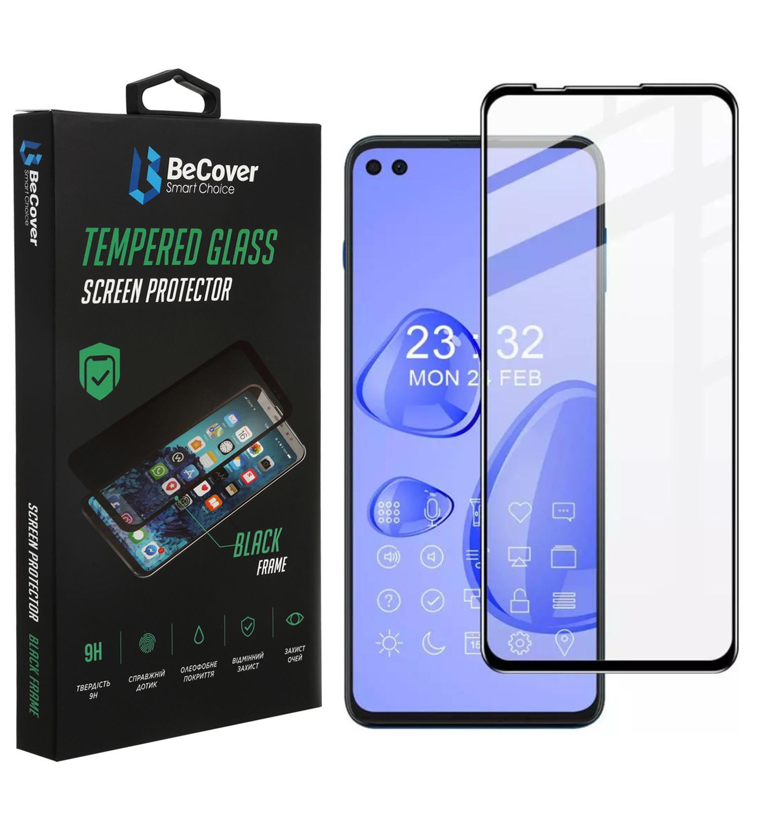 Захисне скло BeCover для Motorola Moto G100 Black (706895) - фото 6 Захисне скло BeCover для Motorola Moto G100 Black (706895) - фото 6