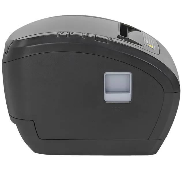 Термопринтер чеков Xprinter XP-Q838L термопечать 230 мм с лентой 80 мм USB/Lan автообрезка Black (9163) - фото 3