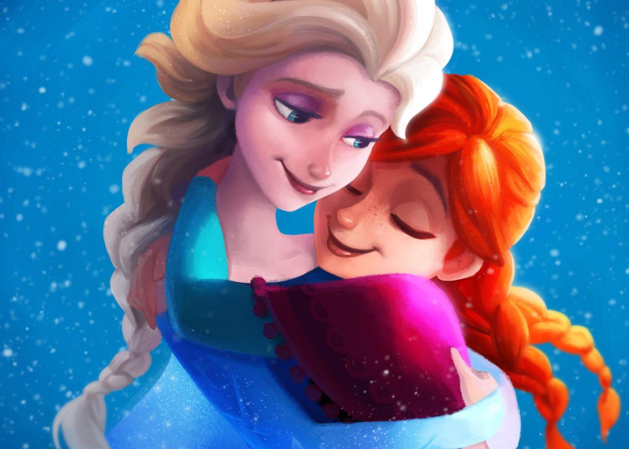 Картина GeekLand Frozen Cold Heart Fan-art 60х40 см (FZ.09.021)
