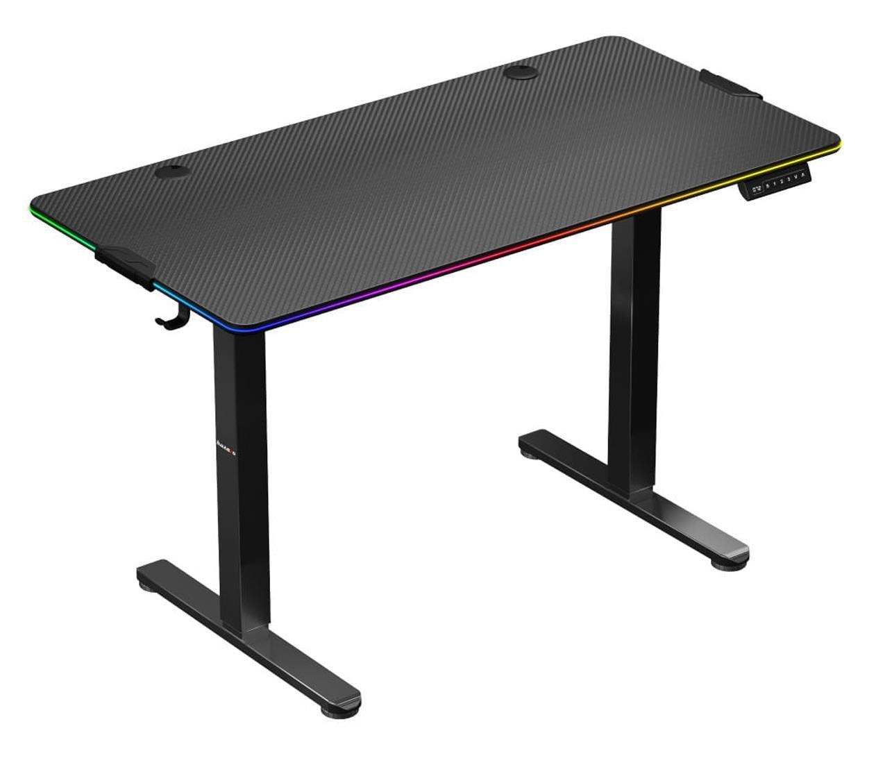 Комп'ютерний стіл для геймерів Huzaro Hero 8.2 RGB Black (514387)