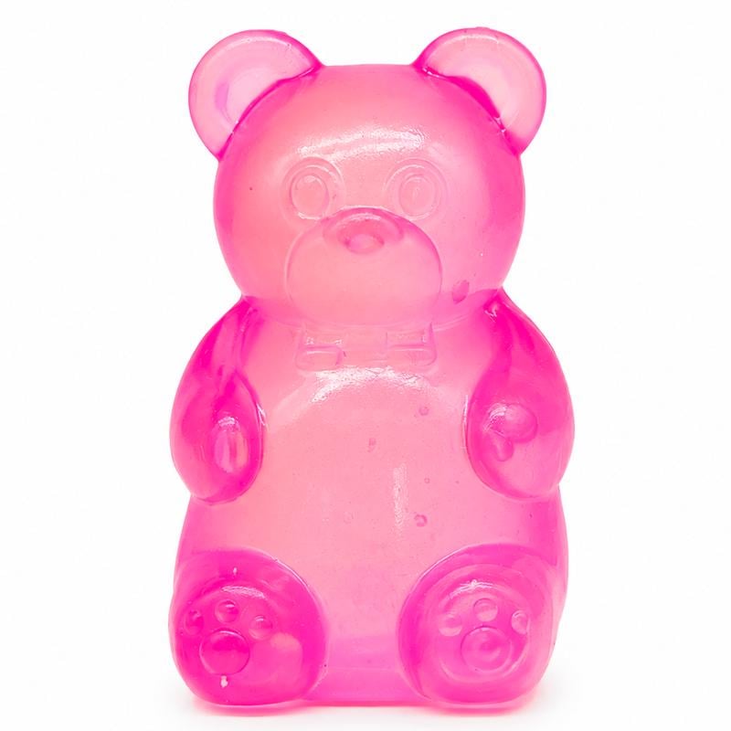 Игрушка-сквиш антистресс NeeDoh Gummy Bear 8 см Розовый (арт EPC16169M)