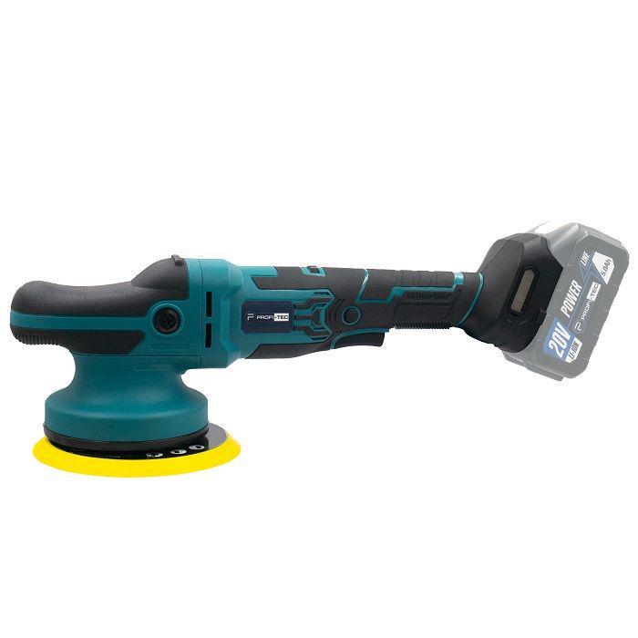 Машина аккумуляторная полировочно-эксцентриковая PROFI-TEC 20V DPO1515BL/PPO1515BL со стабилизатором оборотов (005949) - фото 4 Машина аккумуляторная полировочно-эксцентриковая PROFI-TEC 20V DPO1515BL/PPO1515BL со стабилизатором оборотов (005949) - фото 4