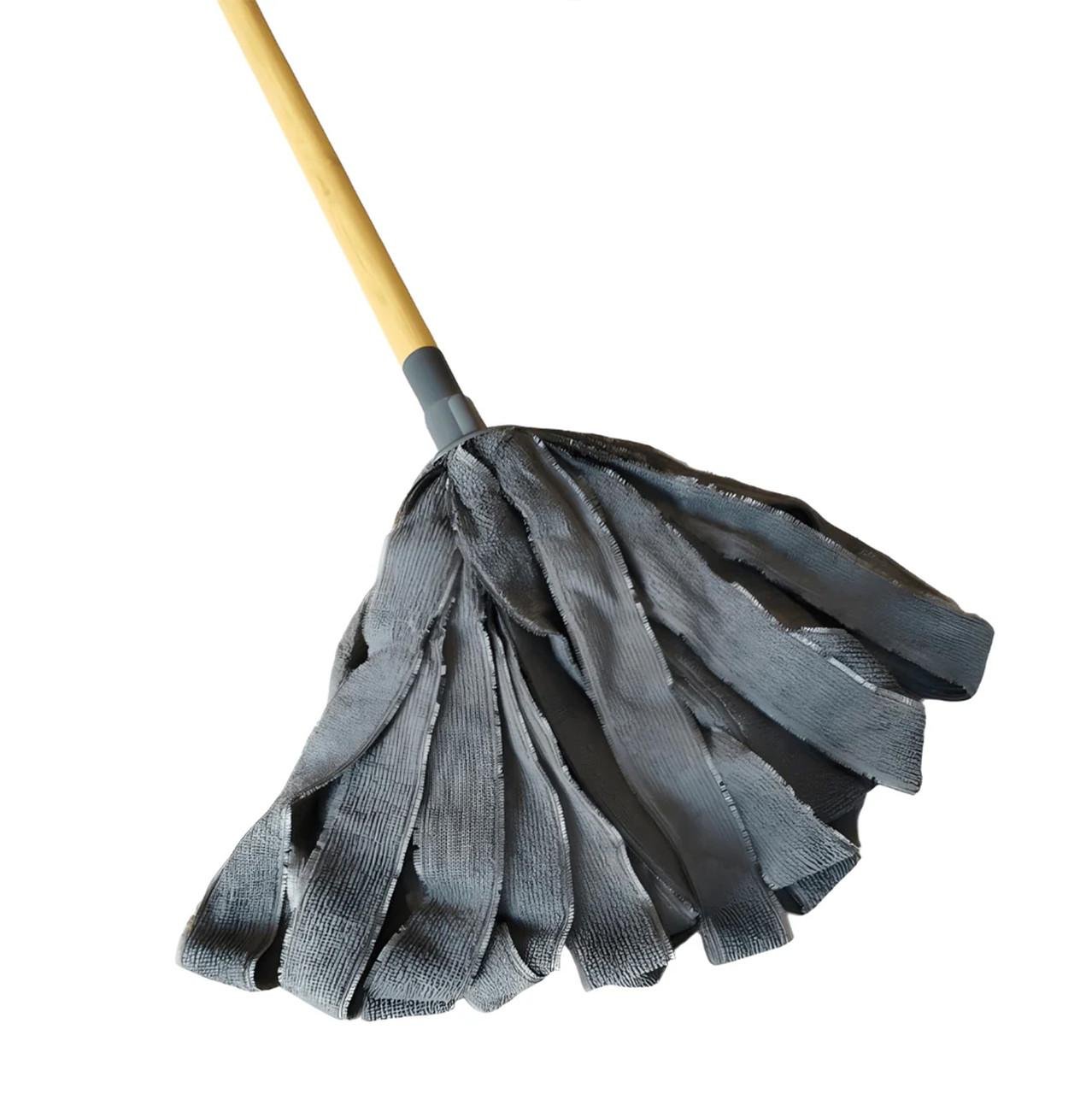 Швабра-моп AquaPur из микрофибры с бамбуковой ручкой 130 см (2854120941) Швабра-моп AquaPur из микрофибры с бамбуковой ручкой 130 см (2854120941)