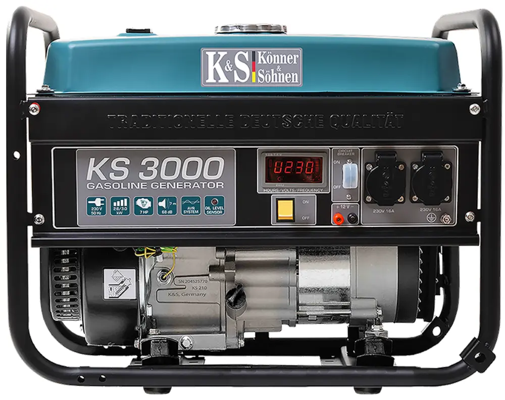 Генератор бензиновый Konner&Sohnen KS 3000 (HH55493) Генератор бензиновый Konner&Sohnen KS 3000 (HH55493)