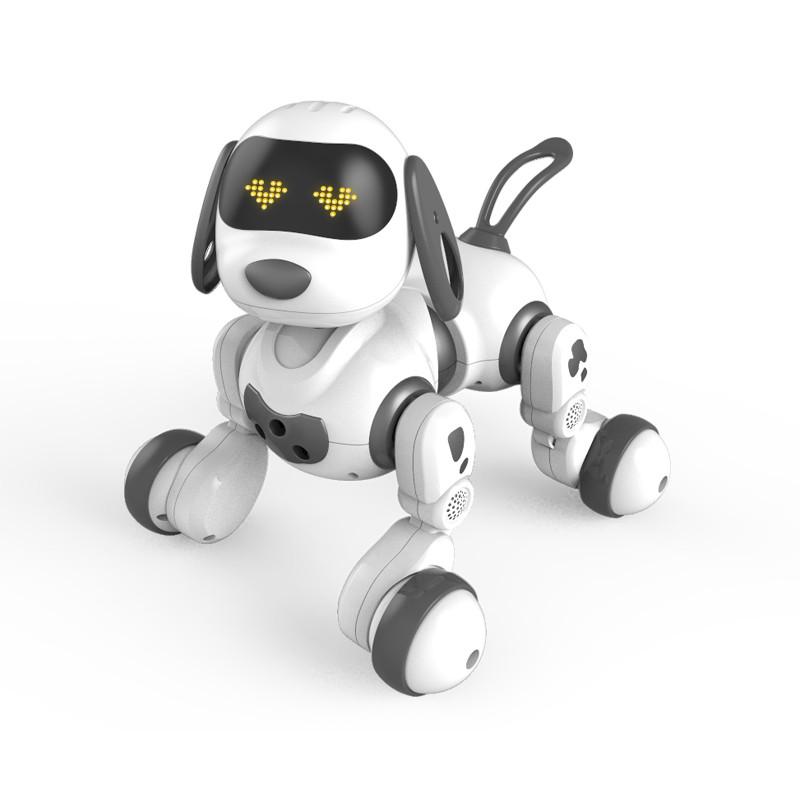 Інтерактивна іграшка SMART Dexterity Dog робот-собака на радіокеруванні Біло-Чорний (SUN6353)