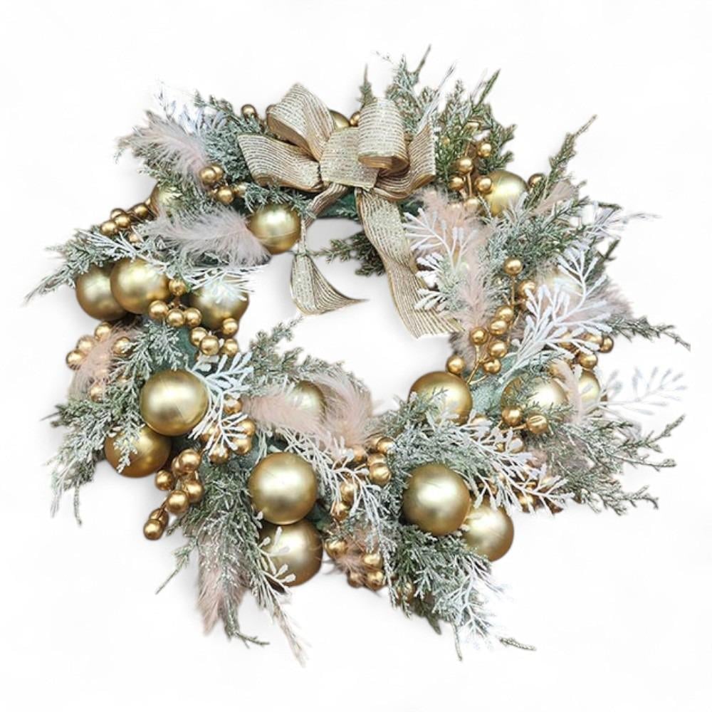 Декор рождественский Венок 40 см (R33922) Декор рождественский Венок 40 см (R33922)
