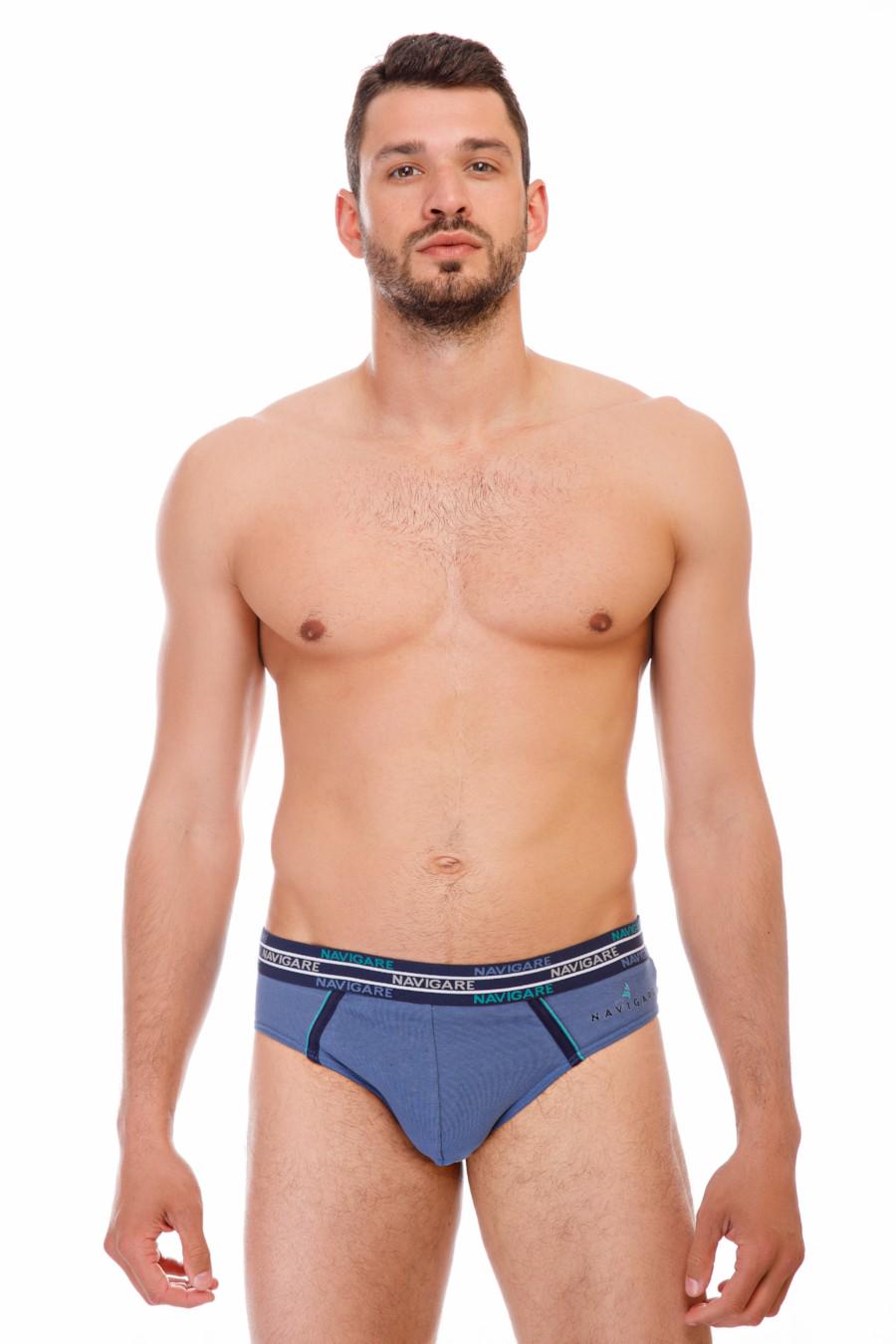 Трусы слип Navigare р. 48/M Джинсовый (61295) Трусы слип Navigare р. 48/M Джинсовый (61295)