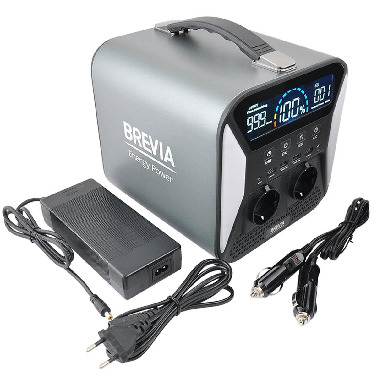 Зарядна станція Brevia 500W 500/1000 Вт 134400 mAh NCA48 3,8Wh 1500 циклів (6688) - фото 4