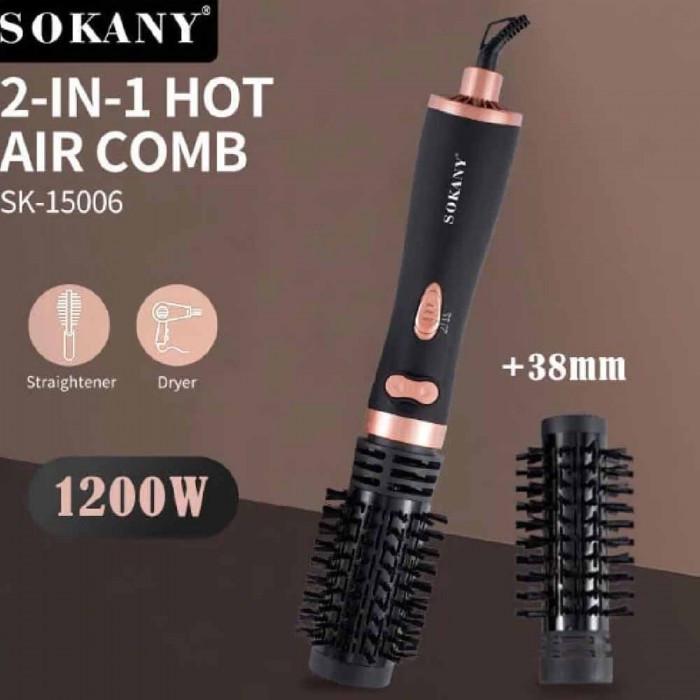 Фен щітка для укладання волосся Sokany SK-15006 з обертовою насадкою 1200 Вт - фото 4 Фен щітка для укладання волосся Sokany SK-15006 з обертовою насадкою 1200 Вт - фото 4