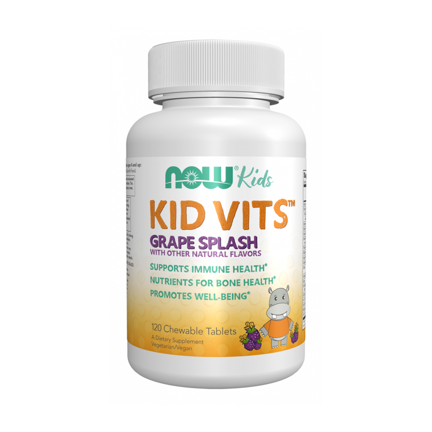 Комплекс для детей Now Kid Vits Ягодный взрыв 120 жевательных таблеток