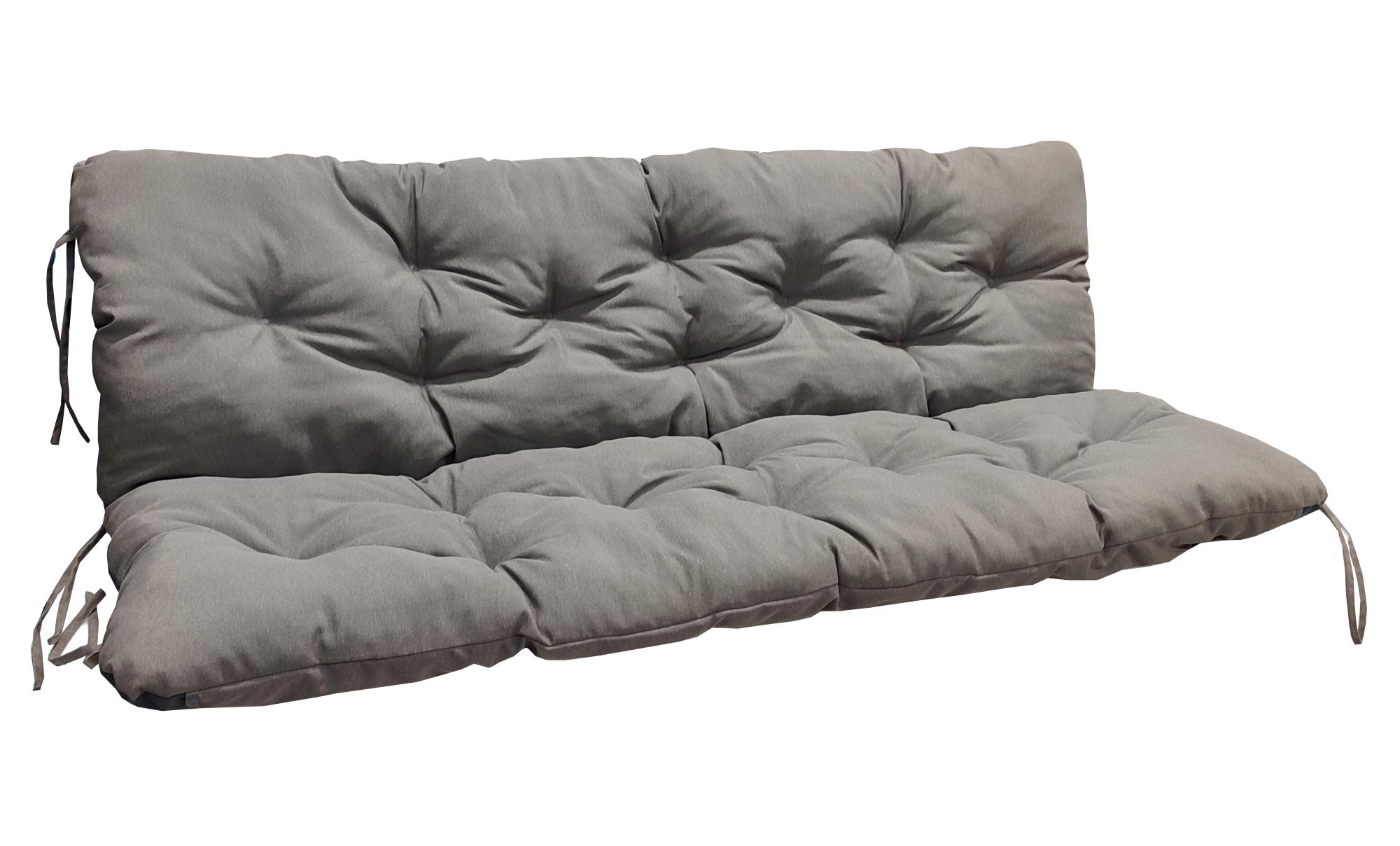 Матрас для качелей eGarden Garda Soft 150х110х10 см Серо-бежевый (5753)