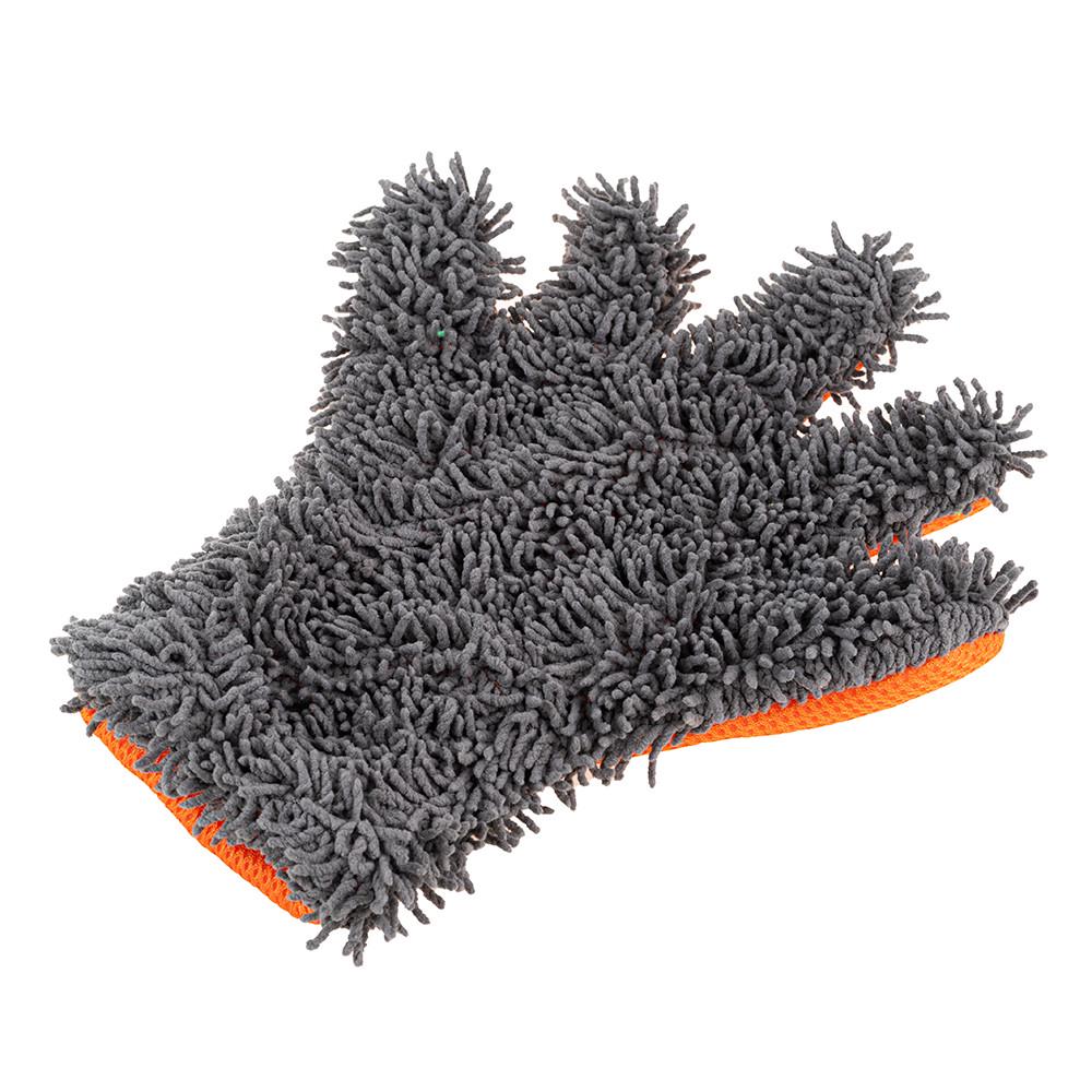 Губка-рукавиця для миття авто мікрофібра Vitol 29х23 см (VSC1373) - фото 7