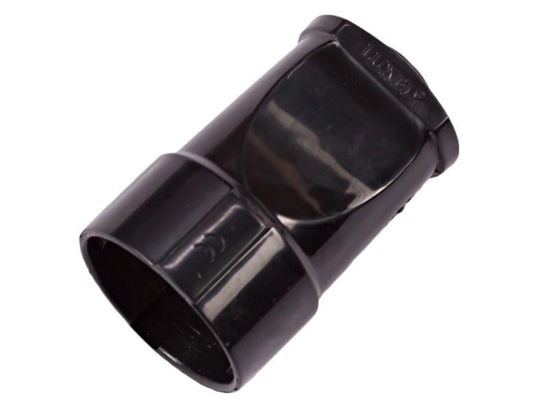 Гніздо штепсельне Luxel 1104 без заземлення Чорний (27848409)