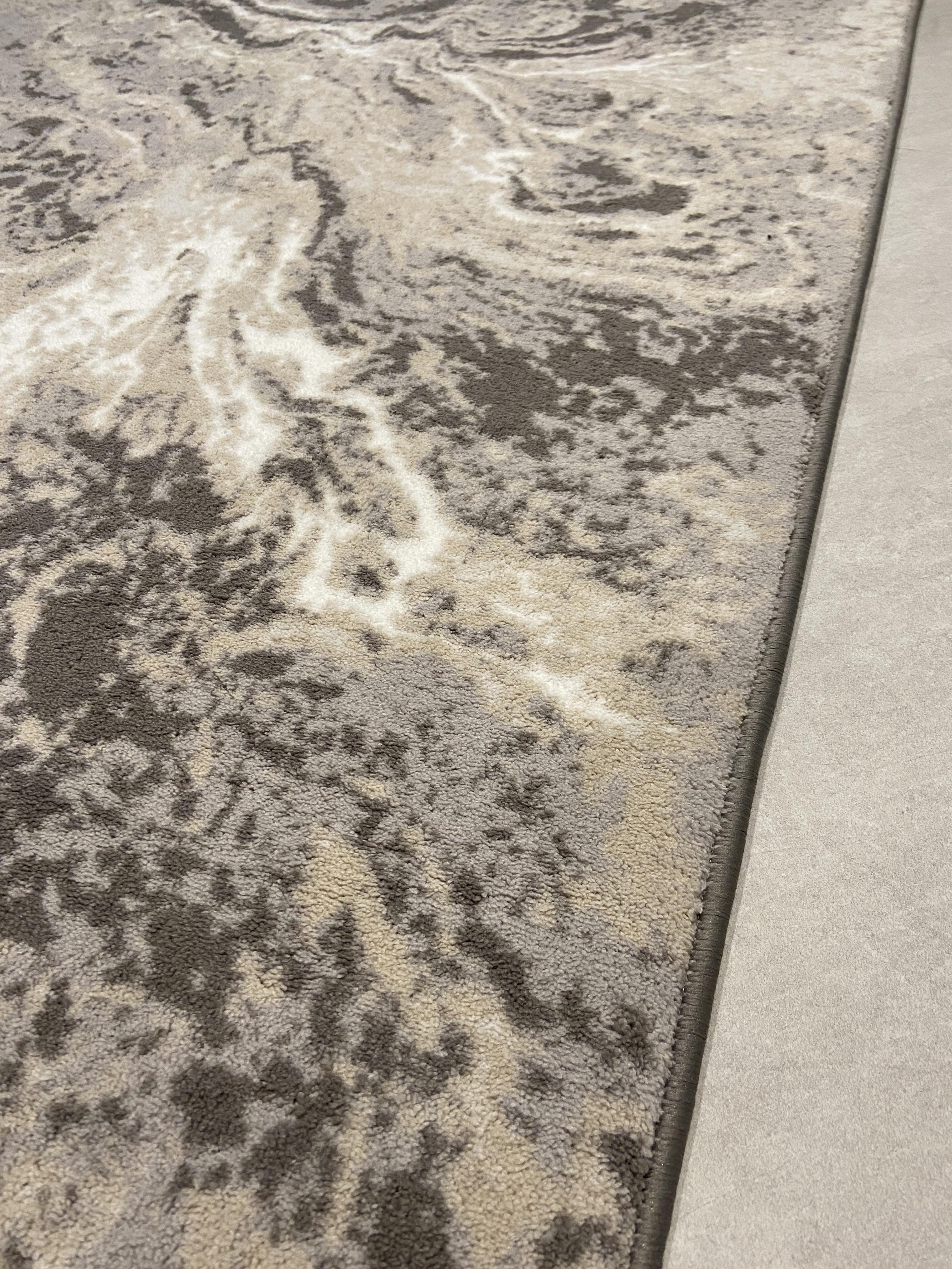 Килим Epic на прогумовананій основі 80x150 см овал Бежевий (23090690520GO7) - фото 2