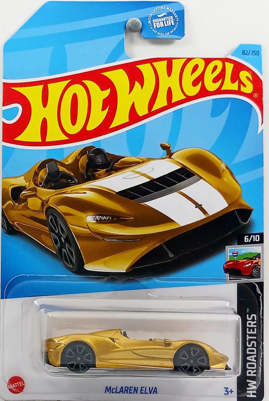 Игрушечная машинка Hot Wheels McLaren Elva 2023 Roadsters №082 (HKH40)