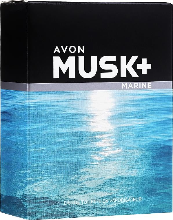 Туалетная вода мужская Avon Musk+ Marine 75 мл (8830)