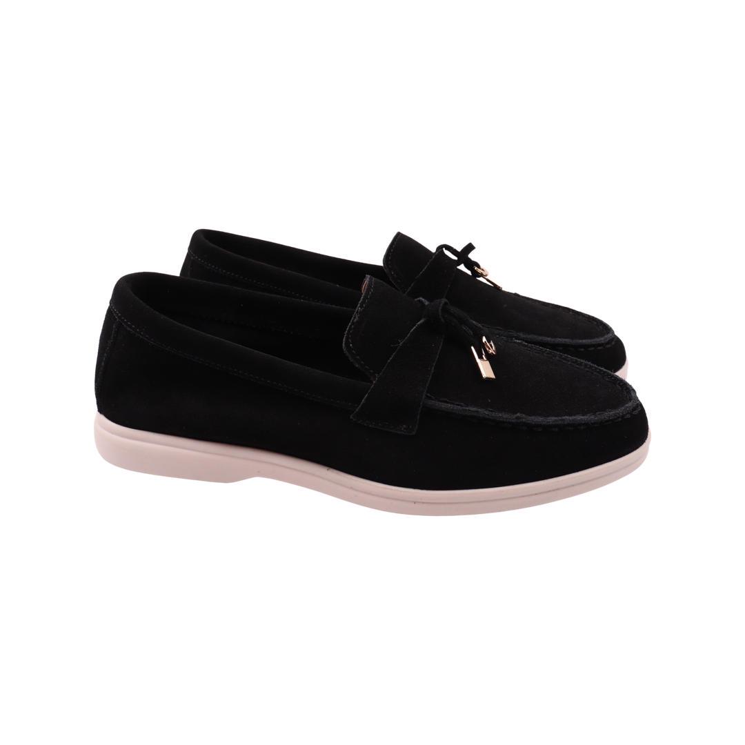 Туфлі жіночі Sorte Lady із замші р. 36 Чорний (13-22DT-)