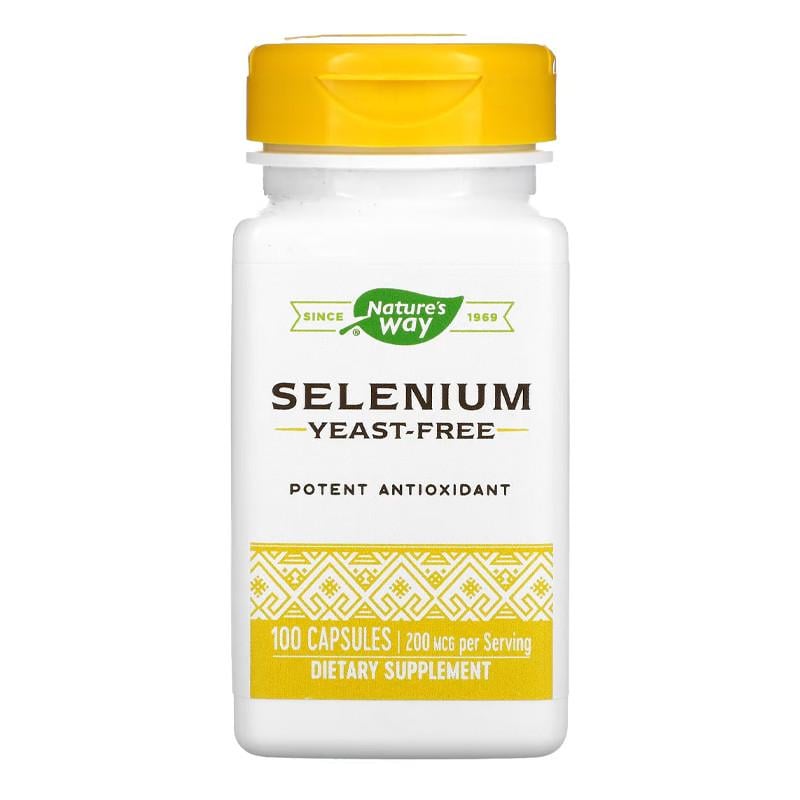 Селен Nature's Way Selenium 200 mcg 100 капс. (20505-01)