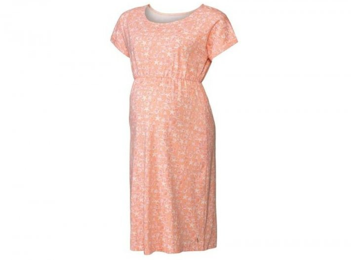 Платье для беременных Esmara 148K М Оранжевый/Персиковый (148K/М)