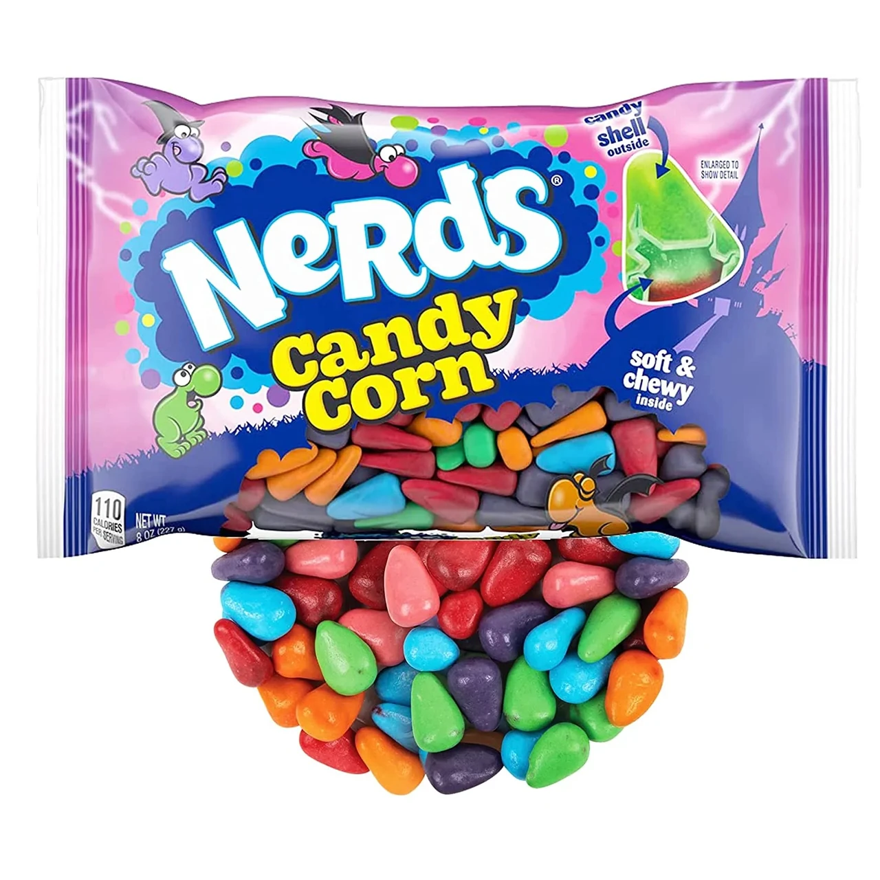 Цукерки Nerds Halloween Candy Corn 227 г (1692632220)