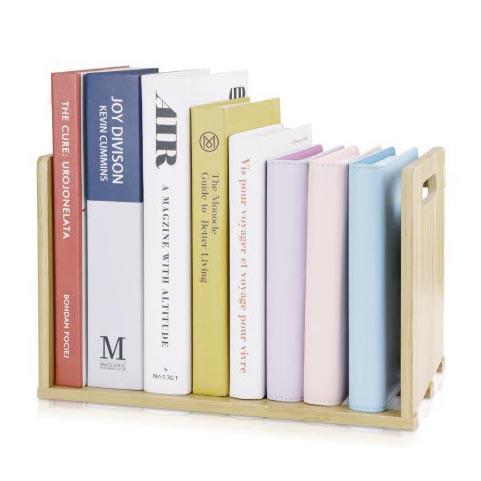 Полка книжная настольная из дерева Ларисель Бланже (КПА-007301)