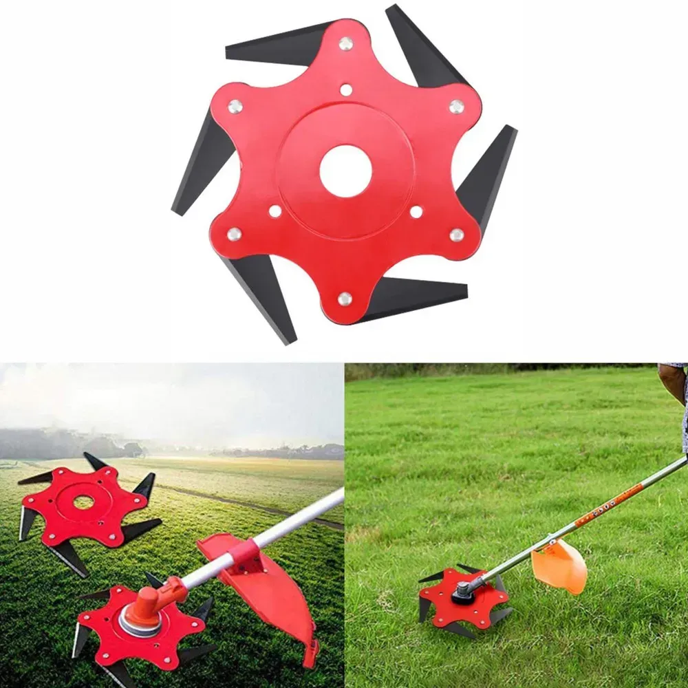 Нож для садового триммера 6-ти сегментный (234581339) - фото 3 Нож для садового триммера 6-ти сегментный (234581339) - фото 3