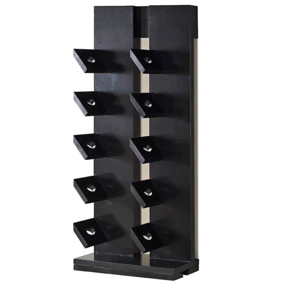 Полка для вина настенная из дерева Накотари Венге (ПНК-023112)