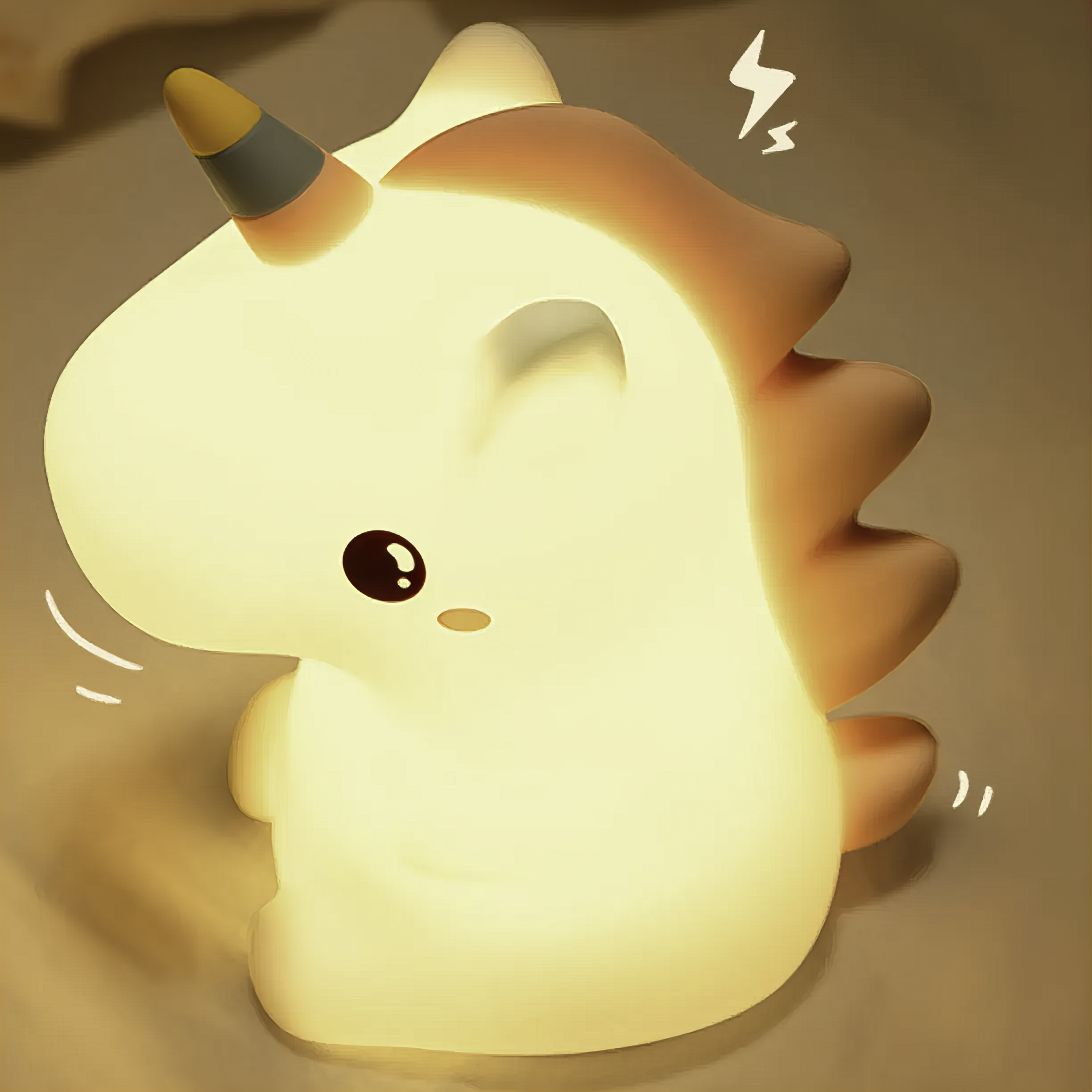 Нічник-світильник Єдиноріг тактильний акумуляторний силіконовий з пультом керування - фото 3 Нічник-світильник Єдиноріг тактильний акумуляторний силіконовий з пультом керування - фото 3