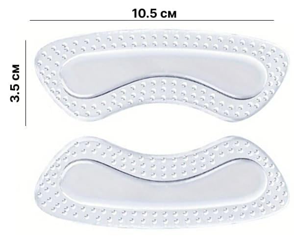 Подушечки гелевые на пятку для обуви на каблуке (пара) - фото 6 Подушечки гелевые на пятку для обуви на каблуке (пара) - фото 6