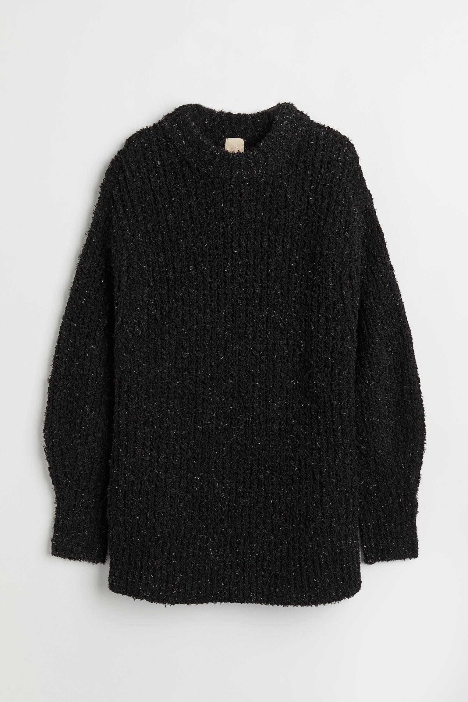 Светр H&M S Чорний блиск (S19081042041)