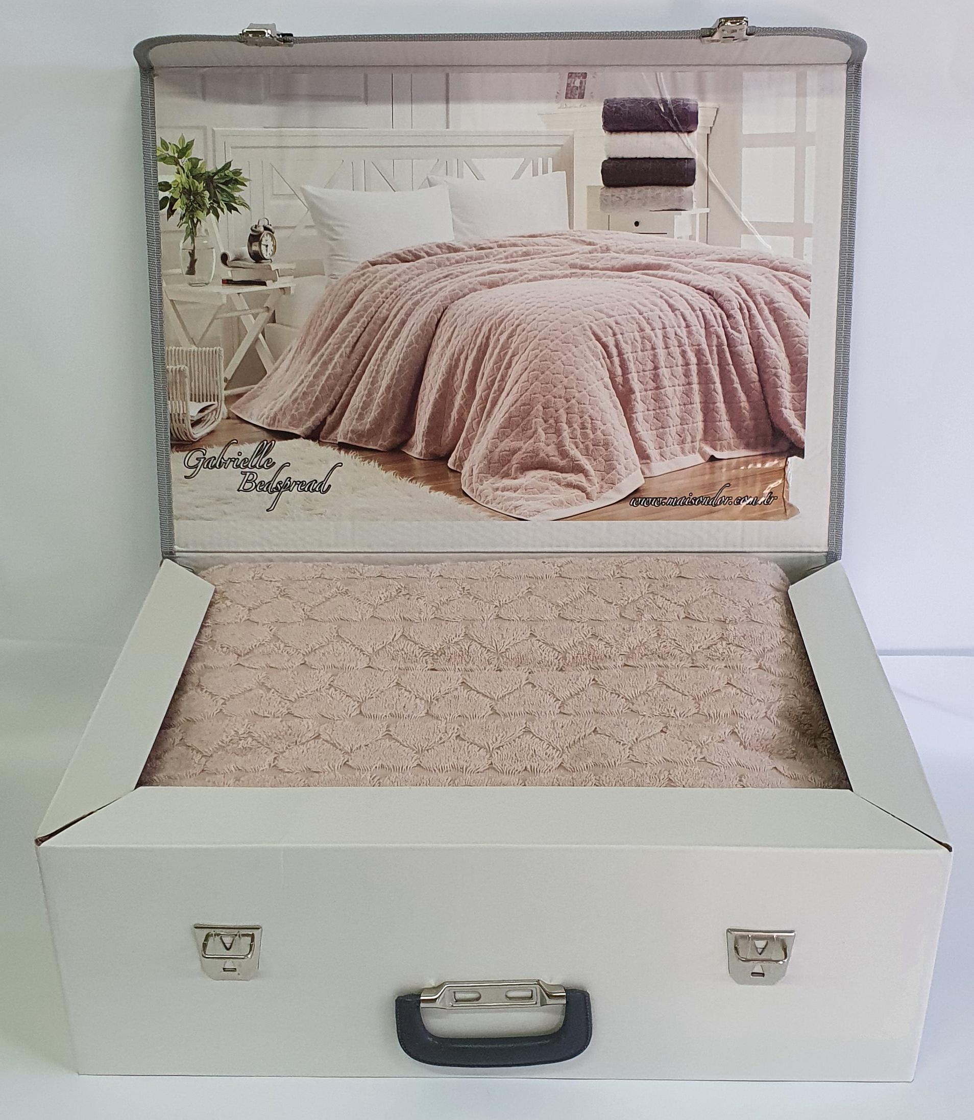 Покривало махрове Maison D'or Gabriella 220x240 Rosa (CN4071)