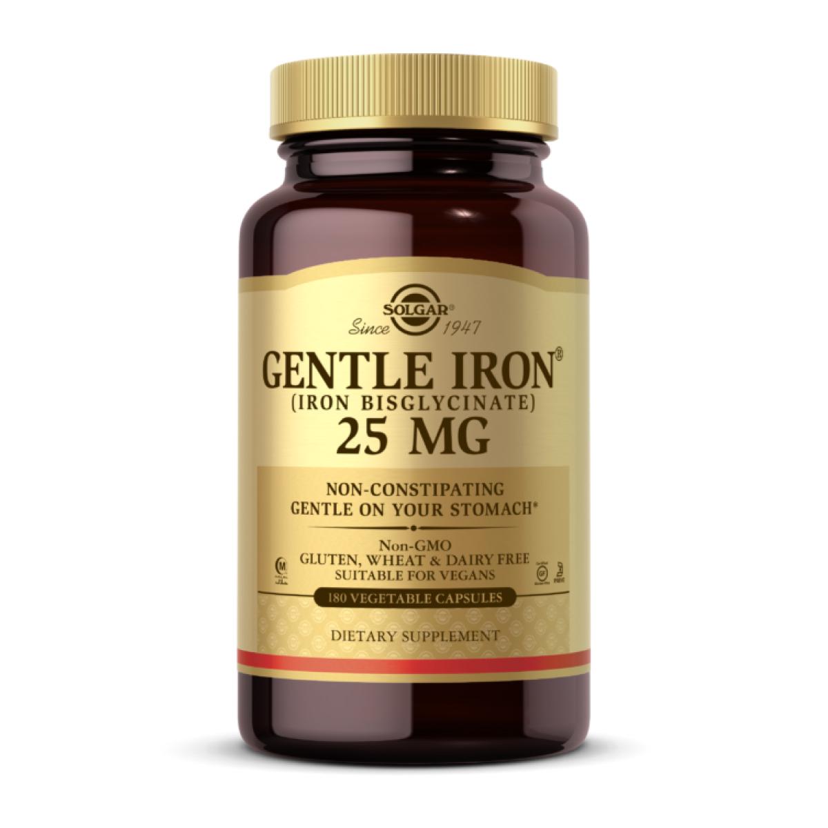 Натуральная добавка Gentle Iron 180 caps (2023-10-3694)