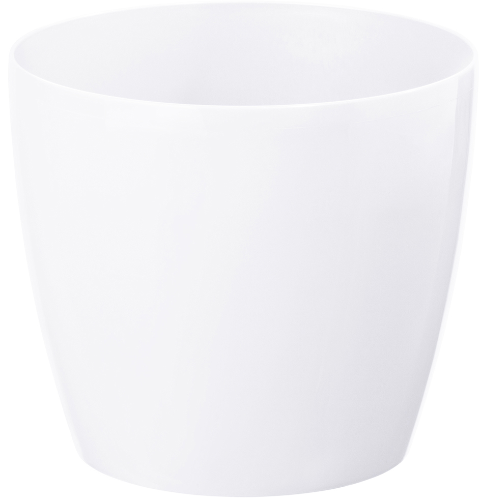 Горшок пластиковый Магнолия 210 мм Белый (4941)