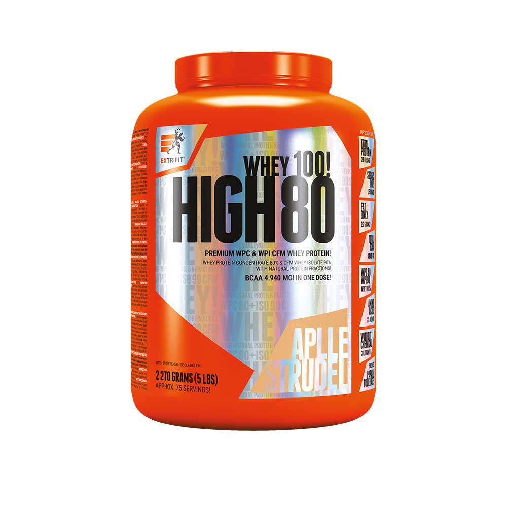 Протеин Extrifit High Whey 80 Apple Strudel 2270 г