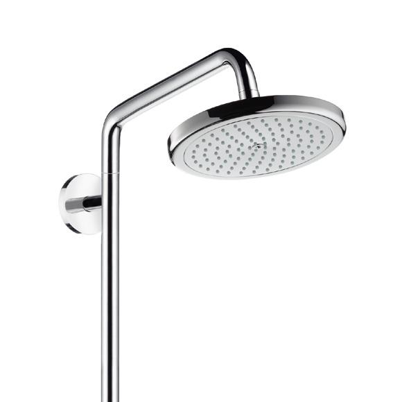 Душевая система без смесителя Hansgrohe Croma 220 Showerpipe Reno 27224000 Хром (84096) - фото 3