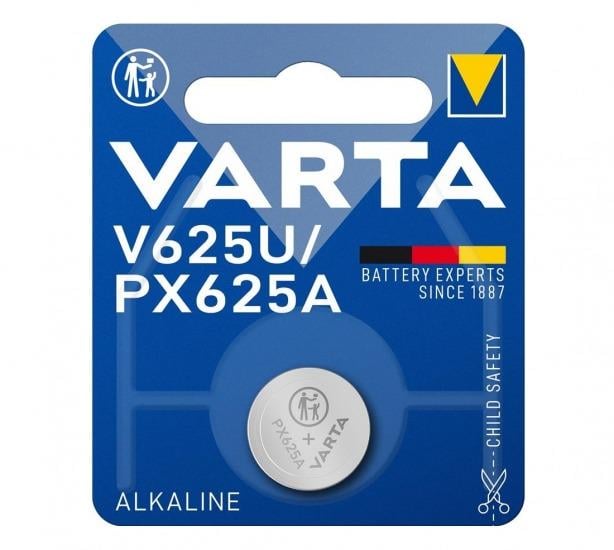 Батарейка щелочная Varta V625 U 200 mAh 1,5V 1 шт. (26938455)