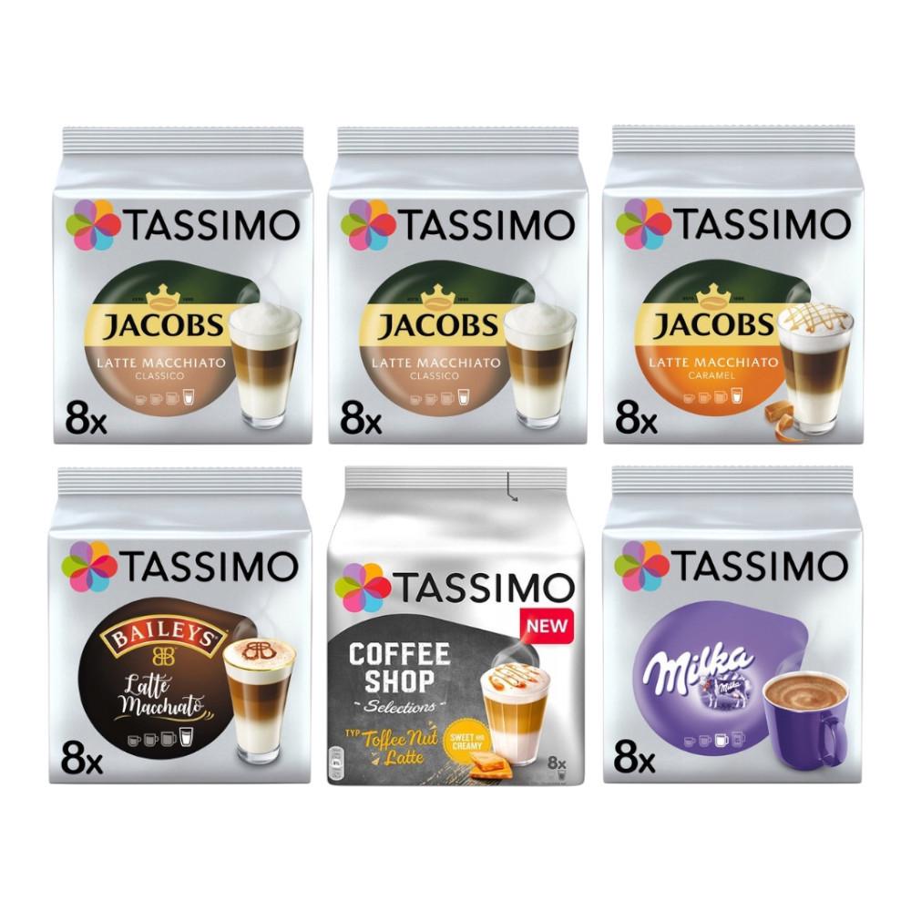 Набор кофе в капсулах Tassimo Set 11 96 капсул Набор кофе в капсулах Tassimo Set 11 96 капсул