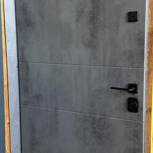 Дверь входная Эконом Redfort дуэт 960х2050 мм Бетон темно-Серый/Бетон (23175331) - фото 7 Дверь входная Эконом Redfort дуэт 960х2050 мм Бетон темно-Серый/Бетон (23175331) - фото 7