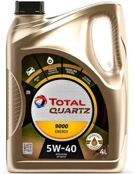 Моторное масло Total Quartz 9000 Energy A3/B4 SP 5W-40 4 л (170323)