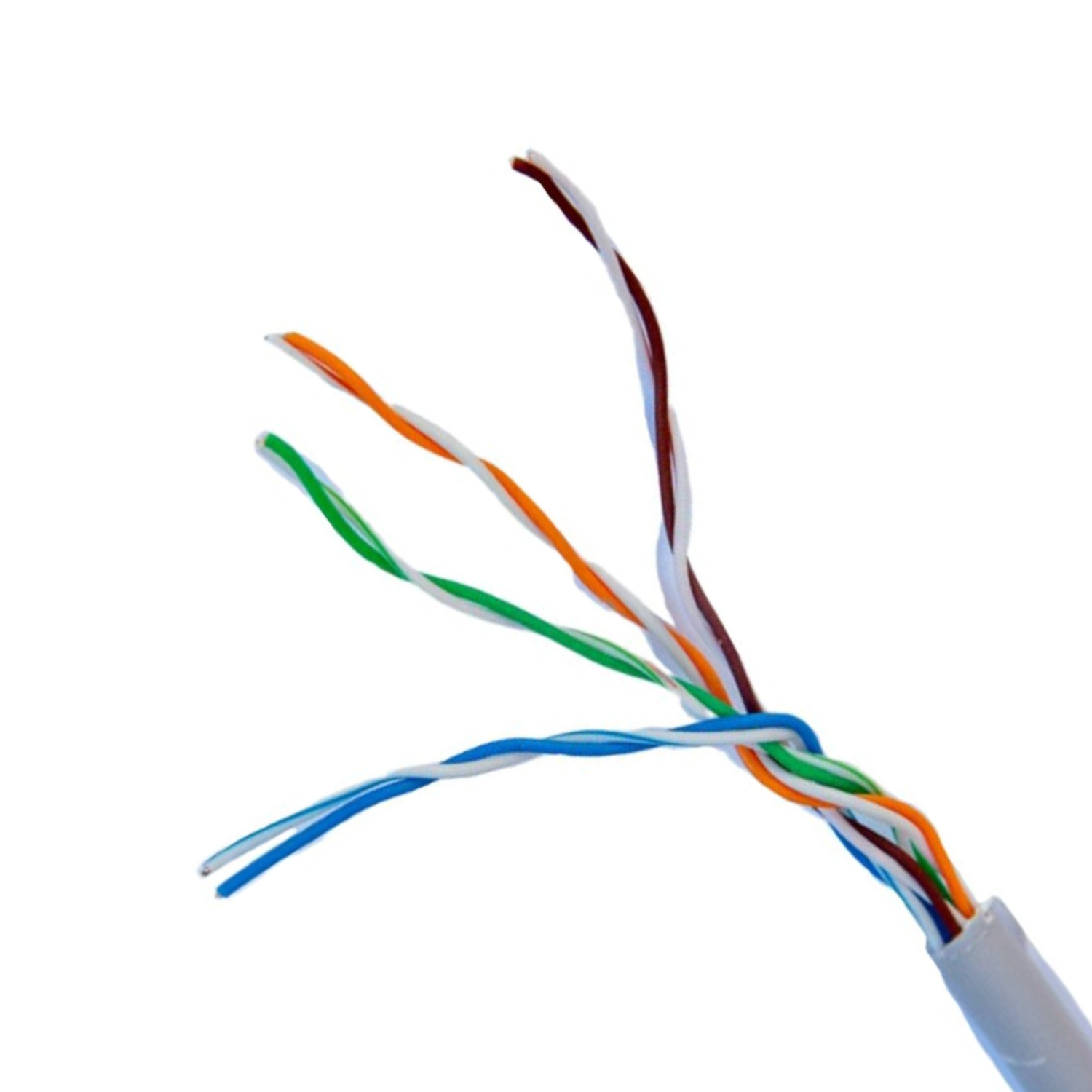 Кабель сетевой внутренний Gear Cat5e UTP CCA 4x2x0.51 305 м (UTP-CCA)