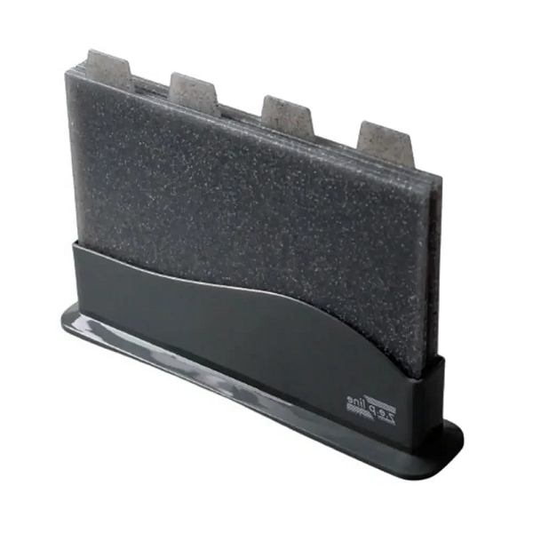 Набір обробних дощок на підставці UKC Zepline 4 шт. Сірий (TP144)