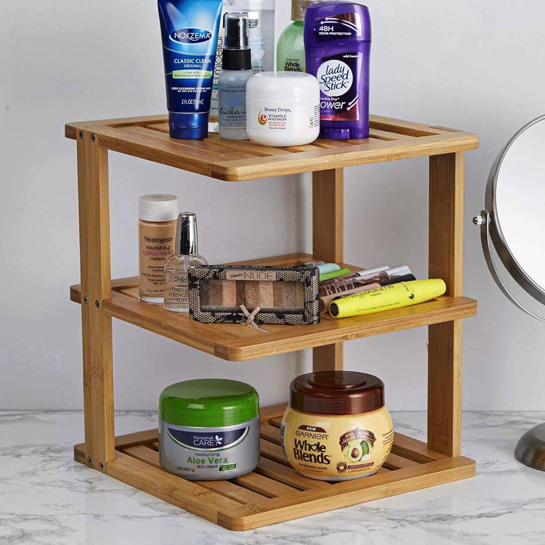 Полка для ванной настольная из дерева Сальвейшн Сиена (ВНО-003005) Полка для ванной настольная из дерева Сальвейшн Сиена (ВНО-003005)