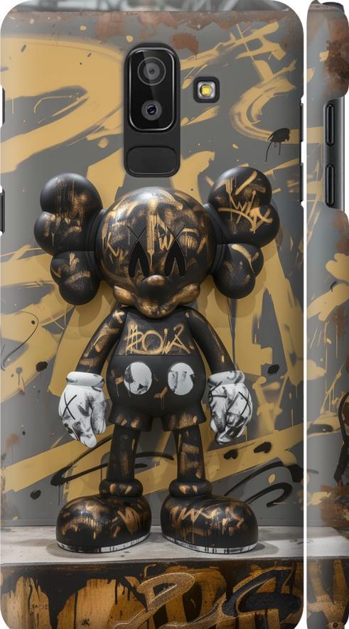 Чехол на Samsung Galaxy J8 2018 Bronze kaws (6097m-1511-42517)