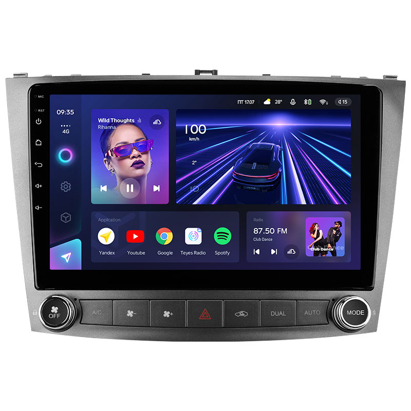 Автомагнитола штатная Teyes CC3 360° для Lexus IS250 XE20 2005-2013 Android (1665662516)