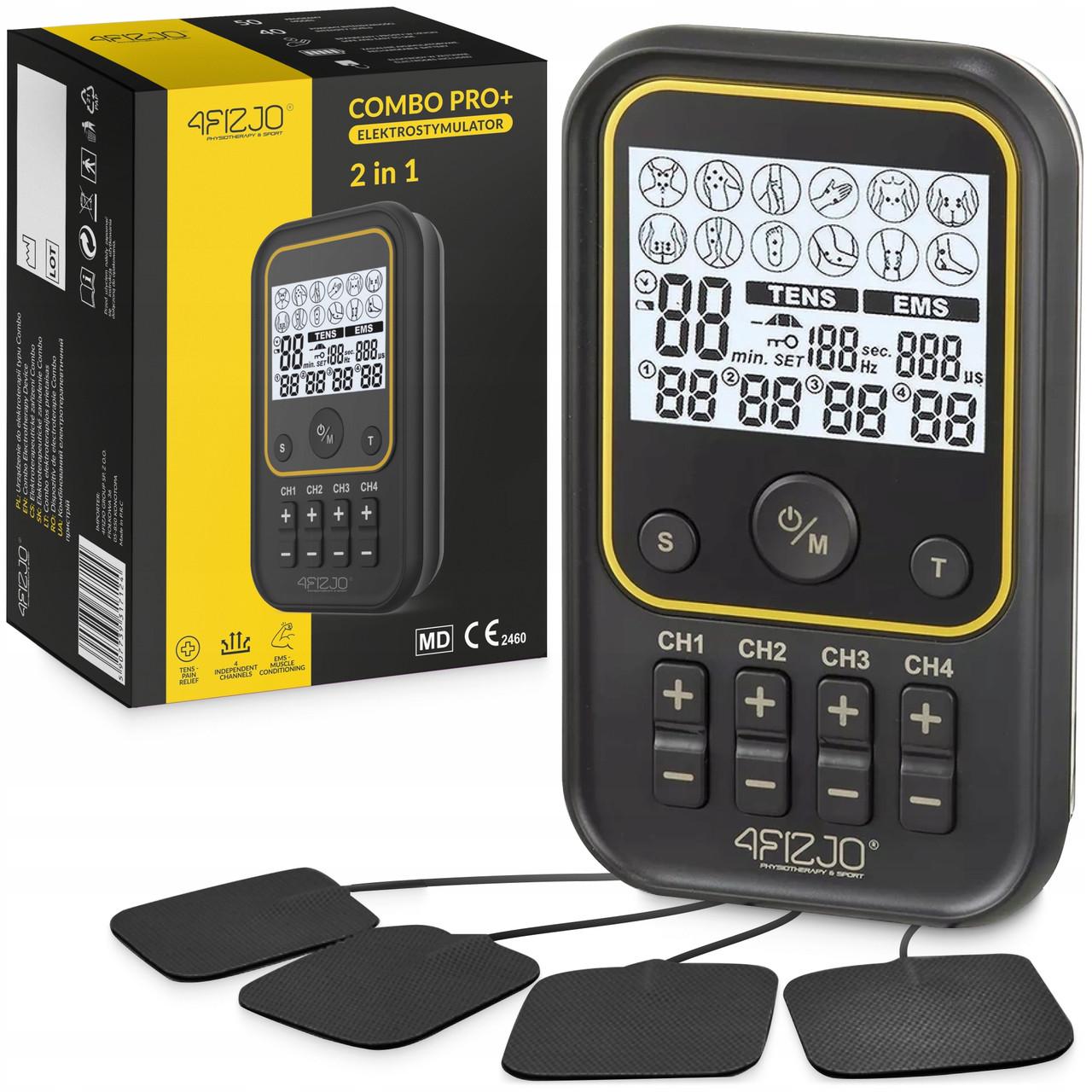 Аппарат для электростимуляции мышц 4fizjo Combo PRO+ 2в1 (P-5907739317124) - фото 10