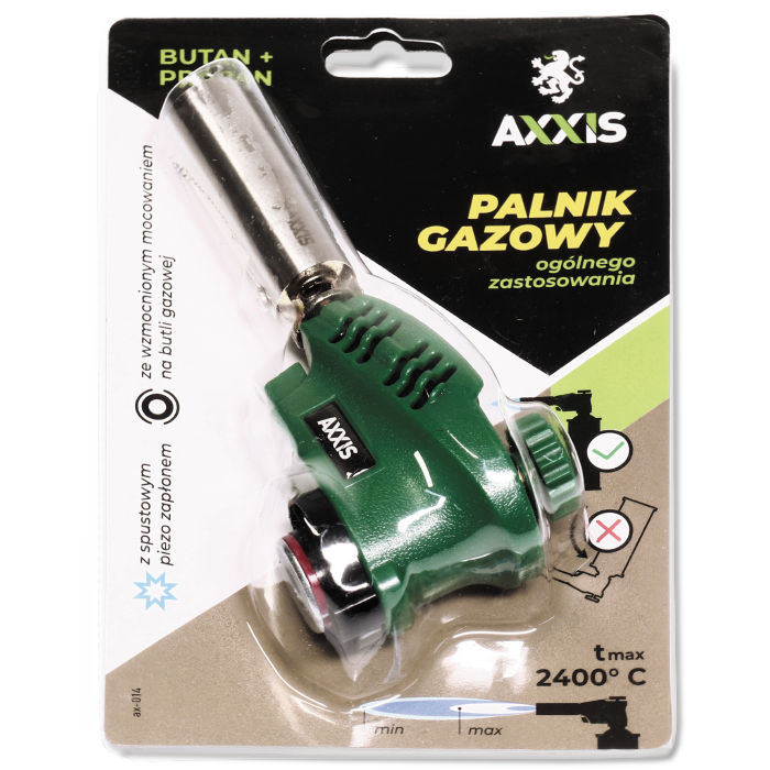 Пальник газовий Axxis п'єзозапалювання на курці/регулятор/розсікач полум'я (ax-014) Пальник газовий Axxis п'єзозапалювання на курці/регулятор/розсікач полум'я (ax-014)