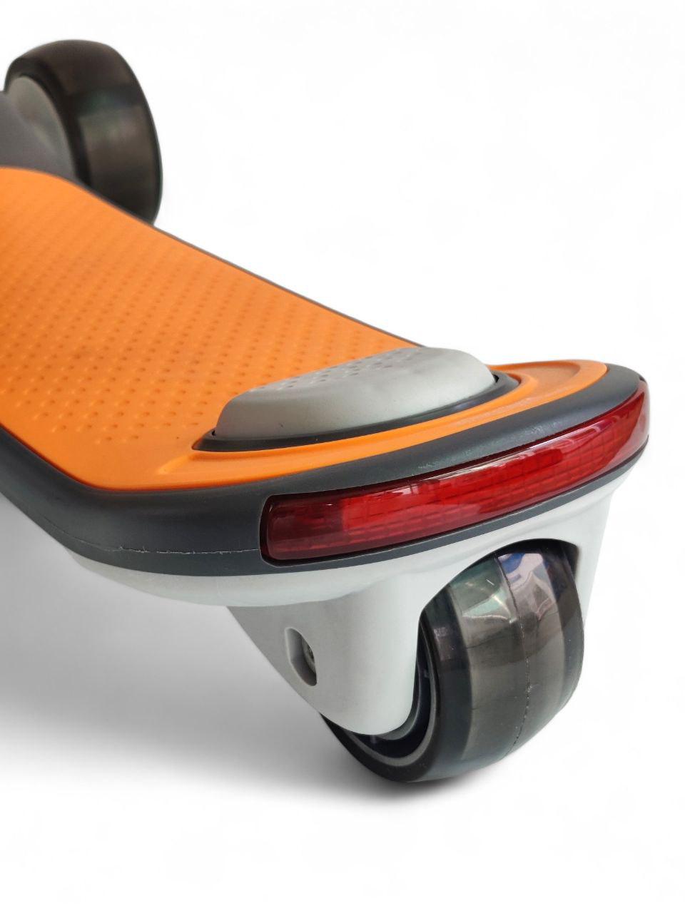 Детский самокат трехколесный Z.Gan MTG009A складной со звуковыми/световыми эффектами Черный (MTG009Ar-s3) - фото 6