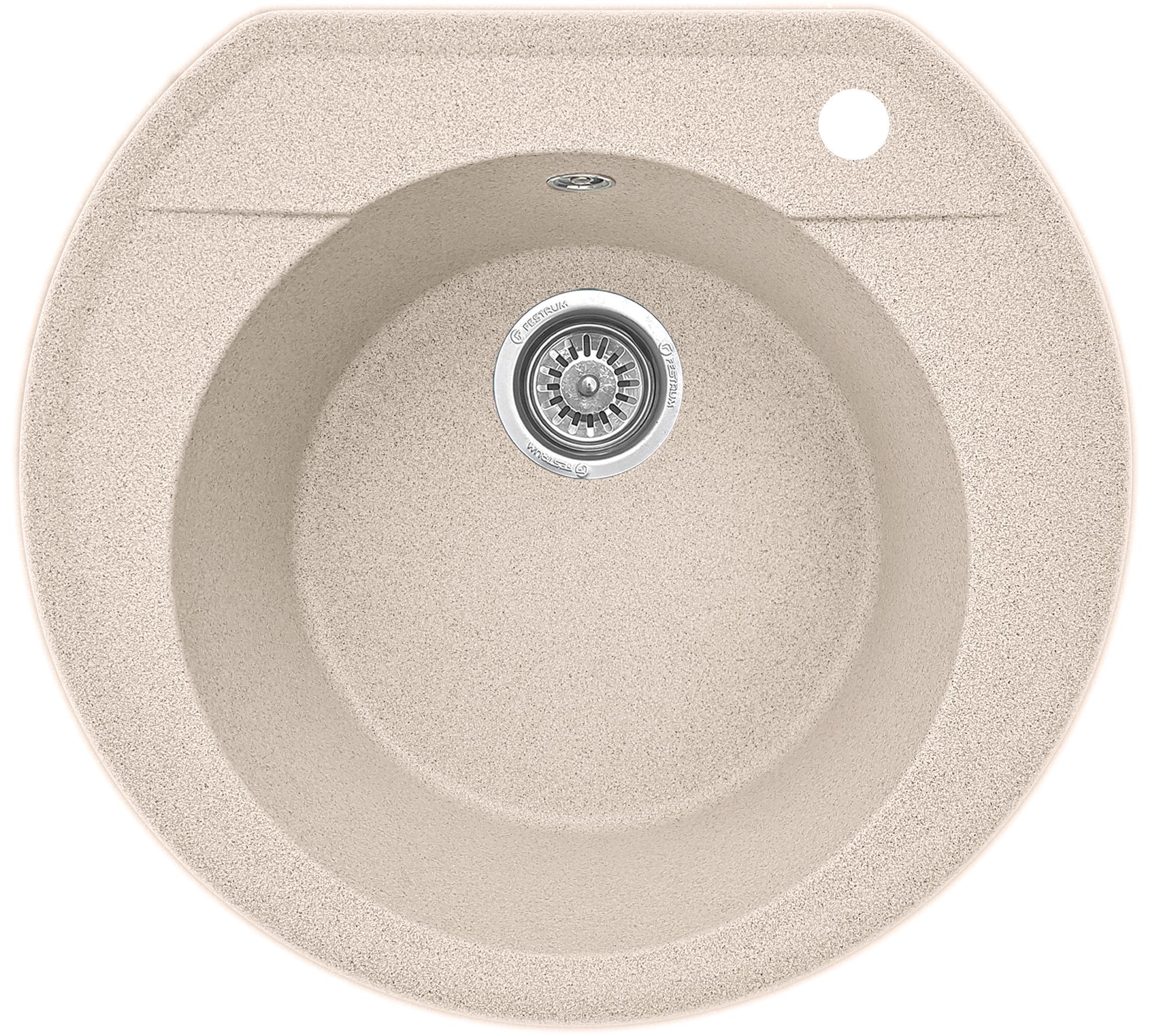 Мойка кухонная EcoLine EL31R 530x490 мм Бежевый