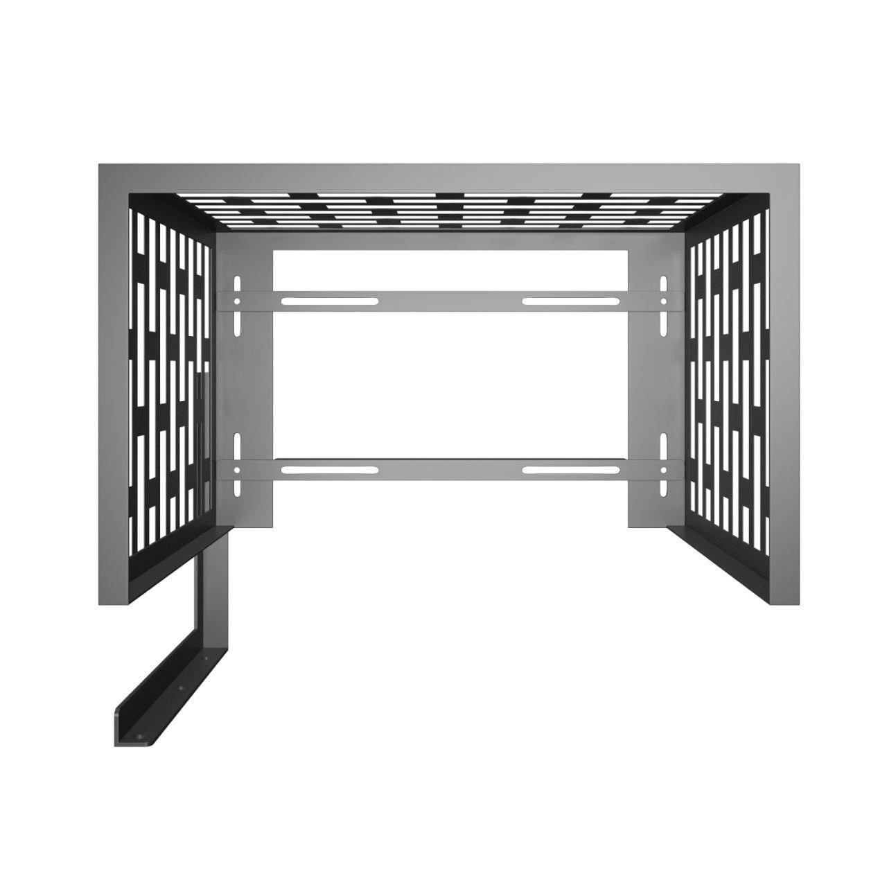 Корзина перфорированная КФП-3,2 Кирпич декоративный фасадный 900х700х500 мм для блоков климатического оборудования (2006816575/К0488) - фото 3 Корзина перфорированная КФП-3,2 Кирпич декоративный фасадный 900х700х500 мм для блоков климатического оборудования (2006816575/К0488) - фото 3